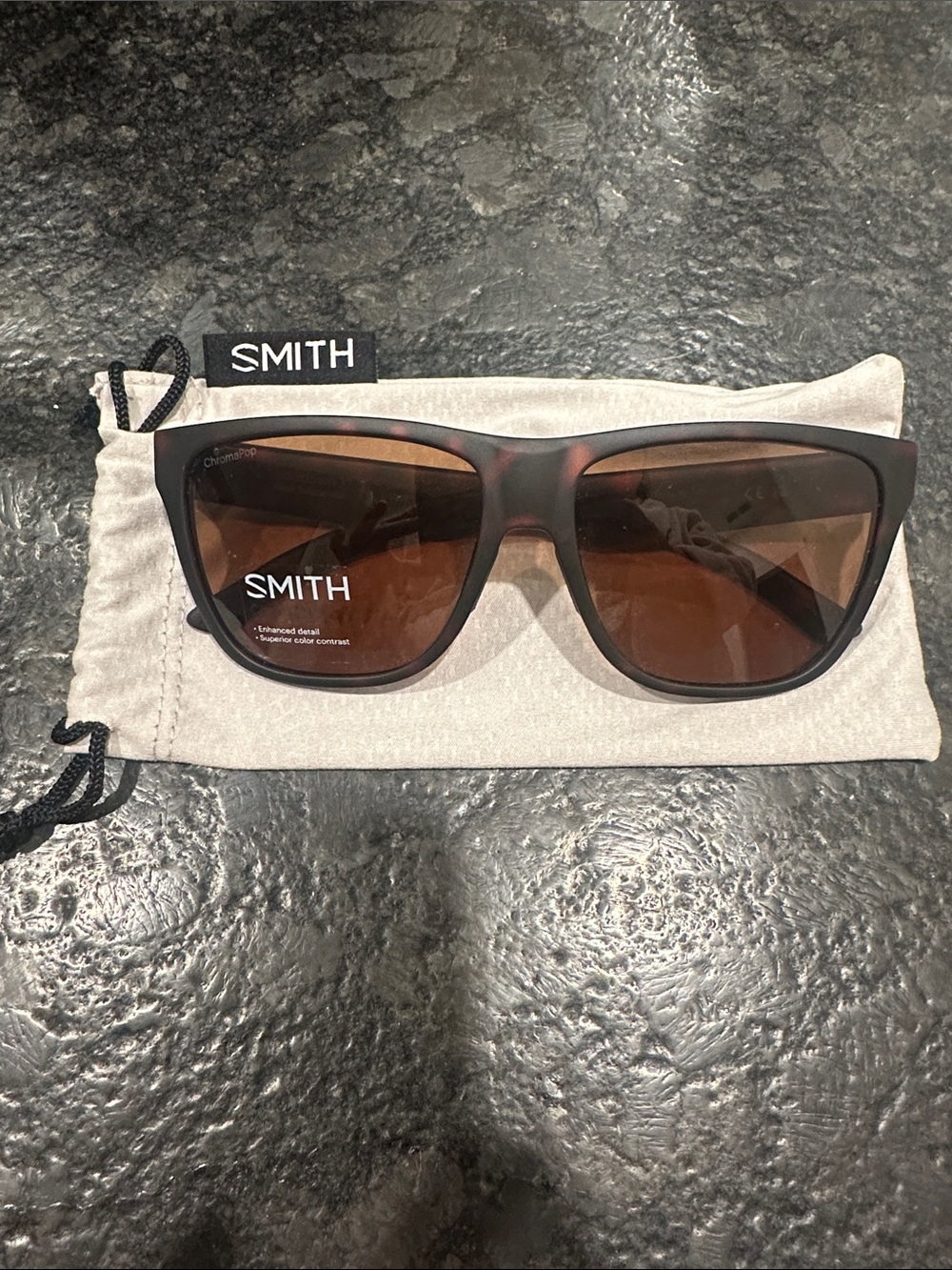 Smith Lowdown XL Brown Tortoise Sunglasses. Brand New.